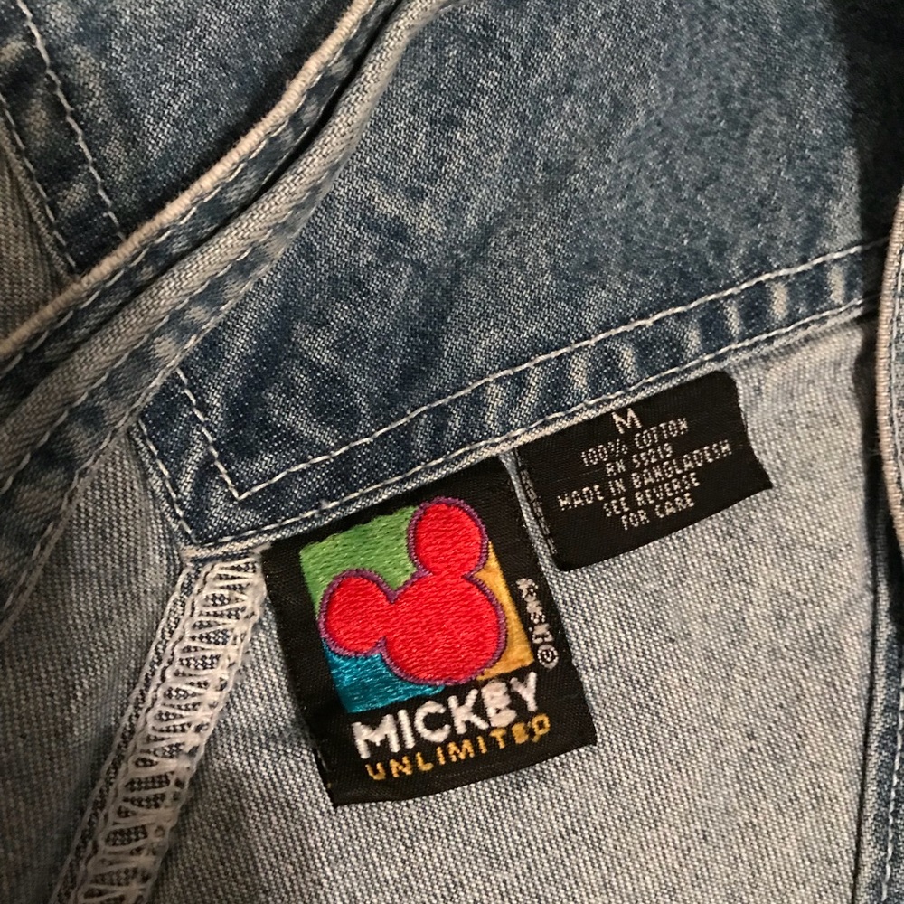 Vintage 90’s Mickey Overalls